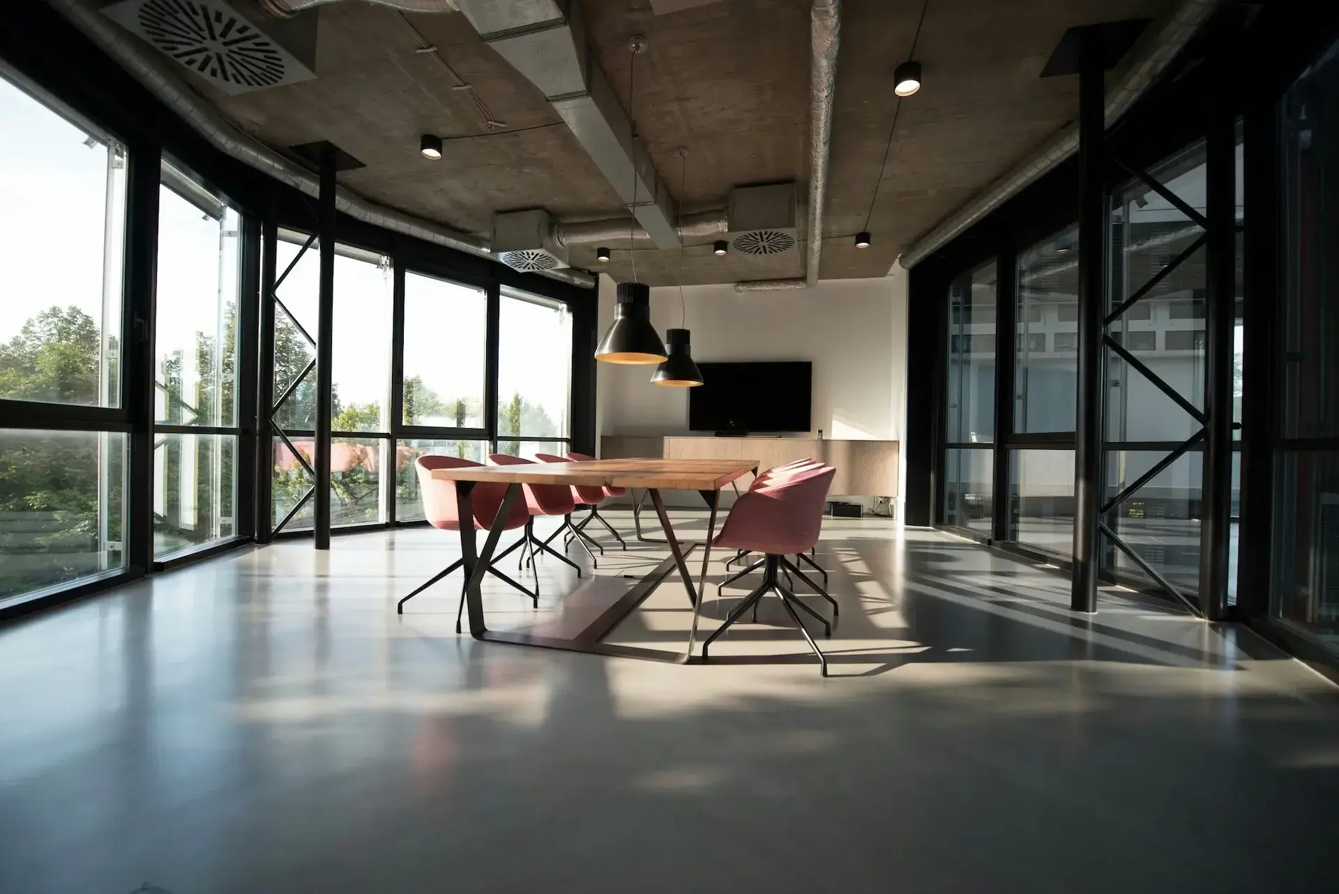Sauberer Büroraum — Büro- und Praxisreinigung